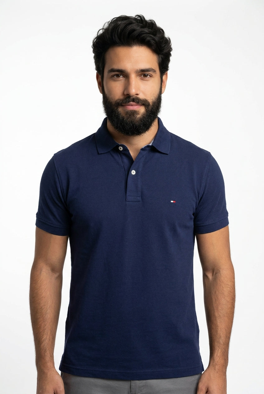 Camisa Gola Polo TH Masculina Coupe Sur Ivy - Azul Marinho