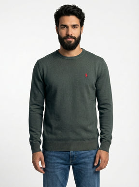 Suéter RL Essential - Chumbo