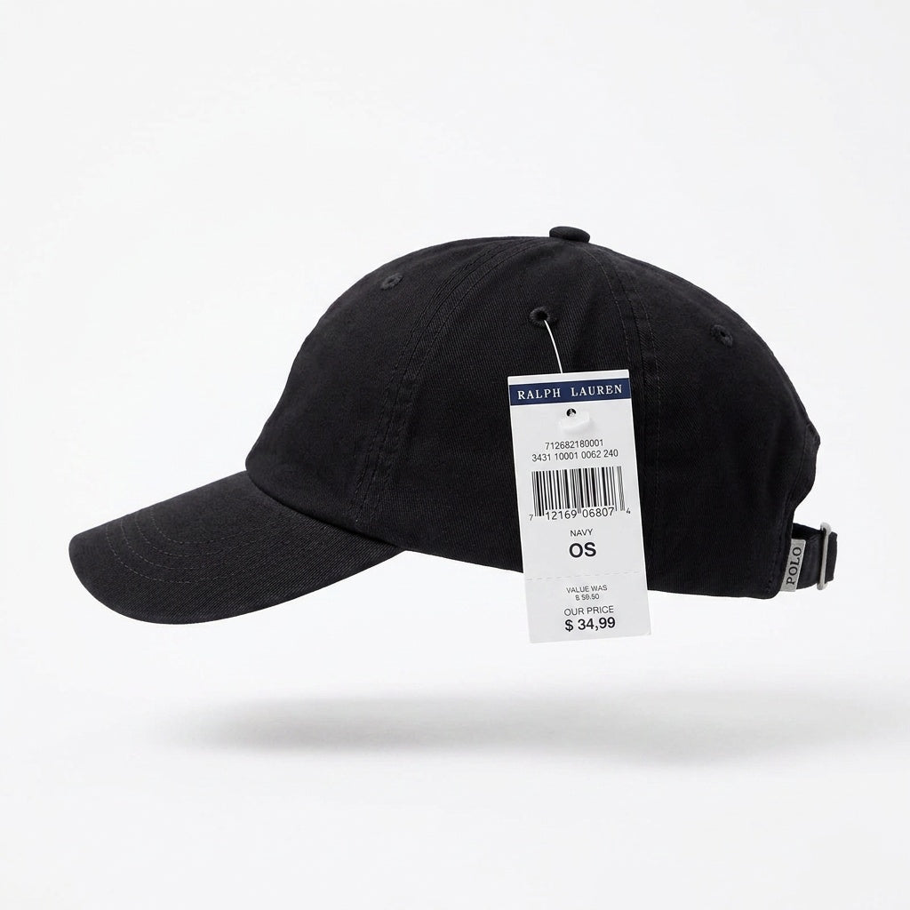 Boné Polo RL Campus Core Bear - Preto