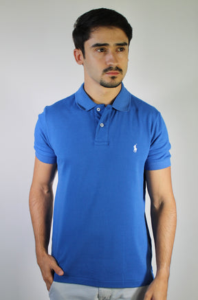 Camisa Gola Polo RL - Azul Royal