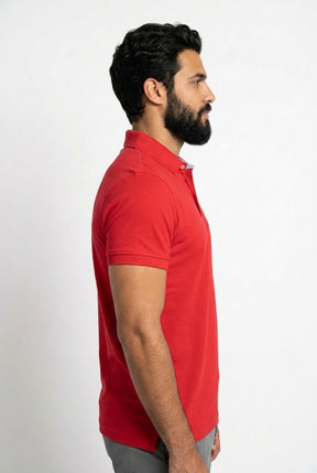 Camisa Gola Polo TH Masculina Coupe Sur Ivy - Vermelha