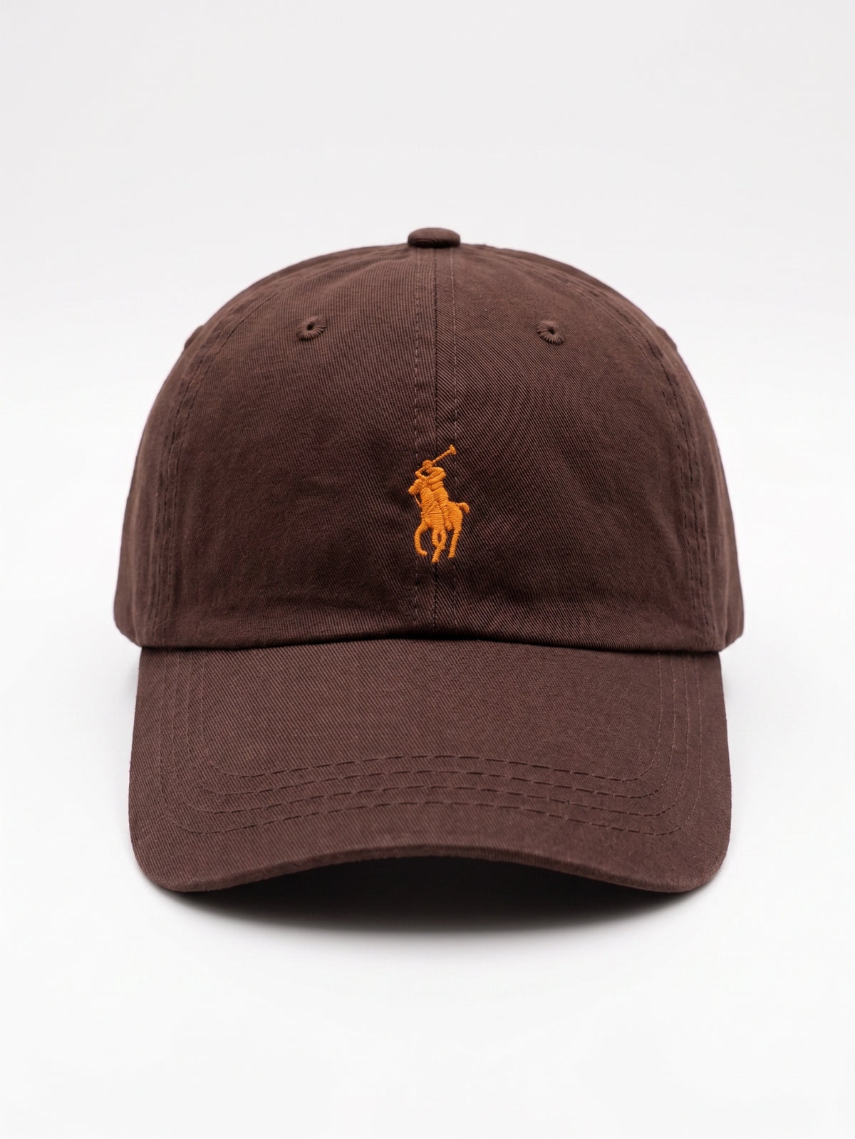 Boné Polo RL Classic - Café Small Pony Laranja
