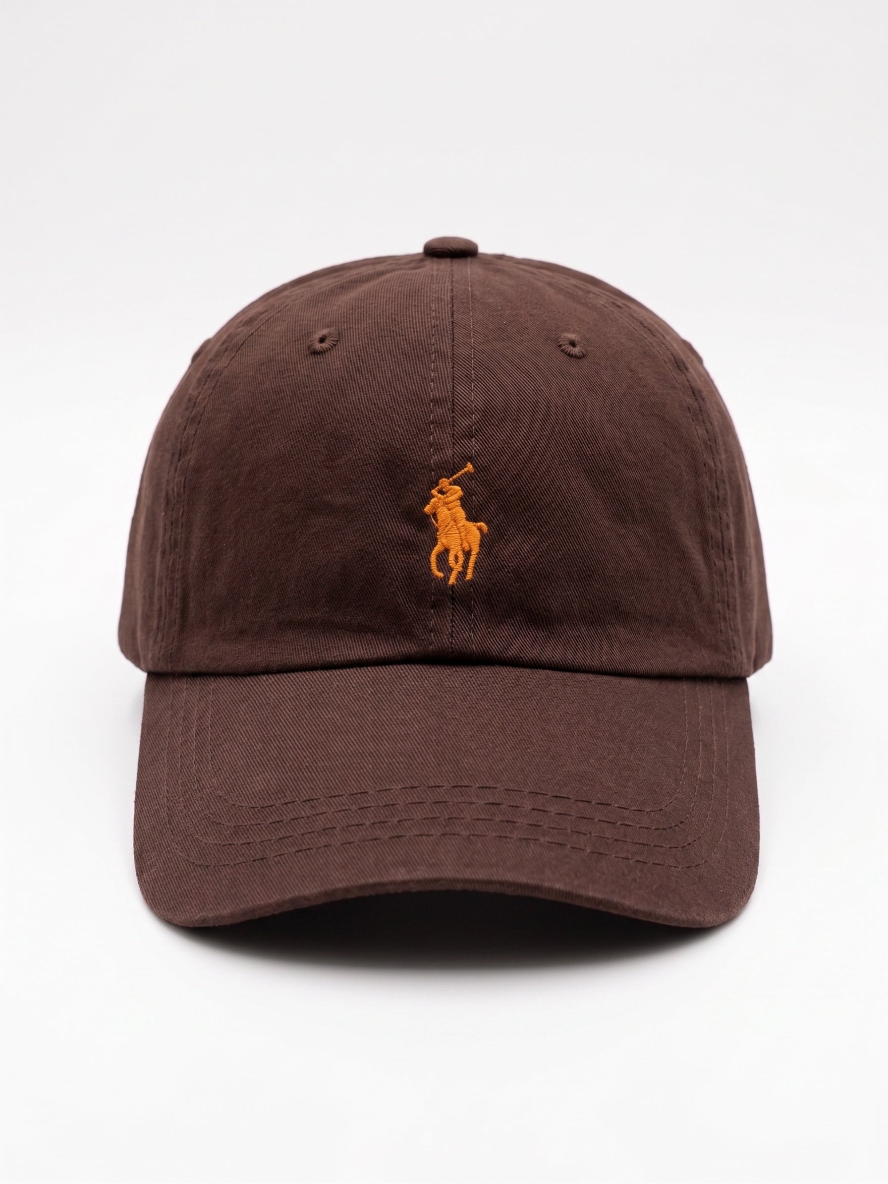 Boné Polo RL Classic - Café Small Pony Laranja