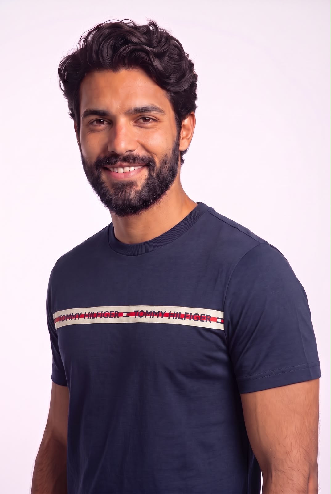 Camiseta TH Bondi Graphic Tape - Azul Marinho
