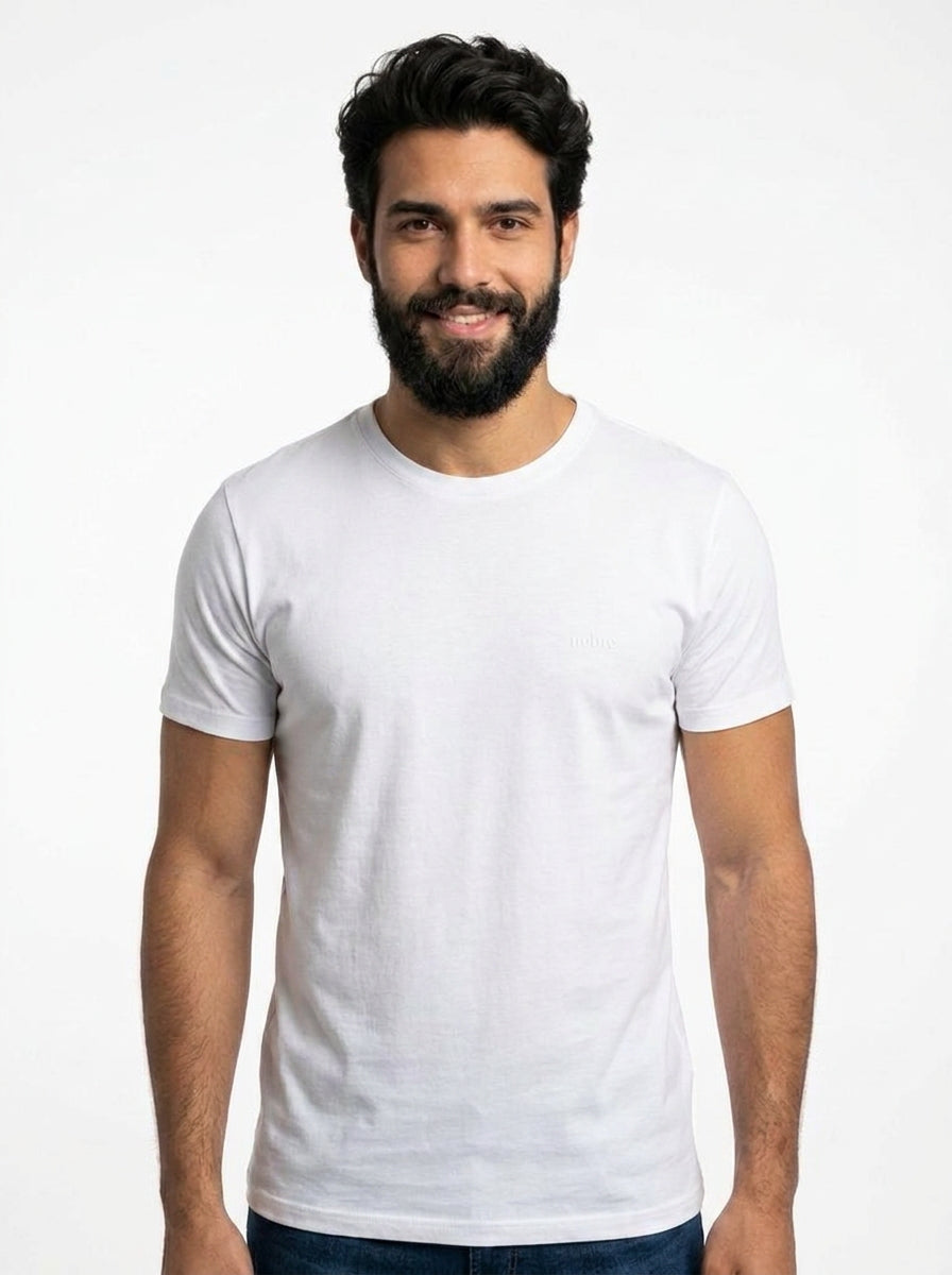 Camiseta Masculina Nobre Men - Off White