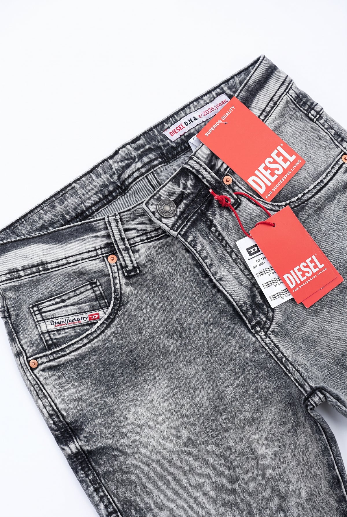 Calça Jeans DSL - Munch Grey Stoned Wash
