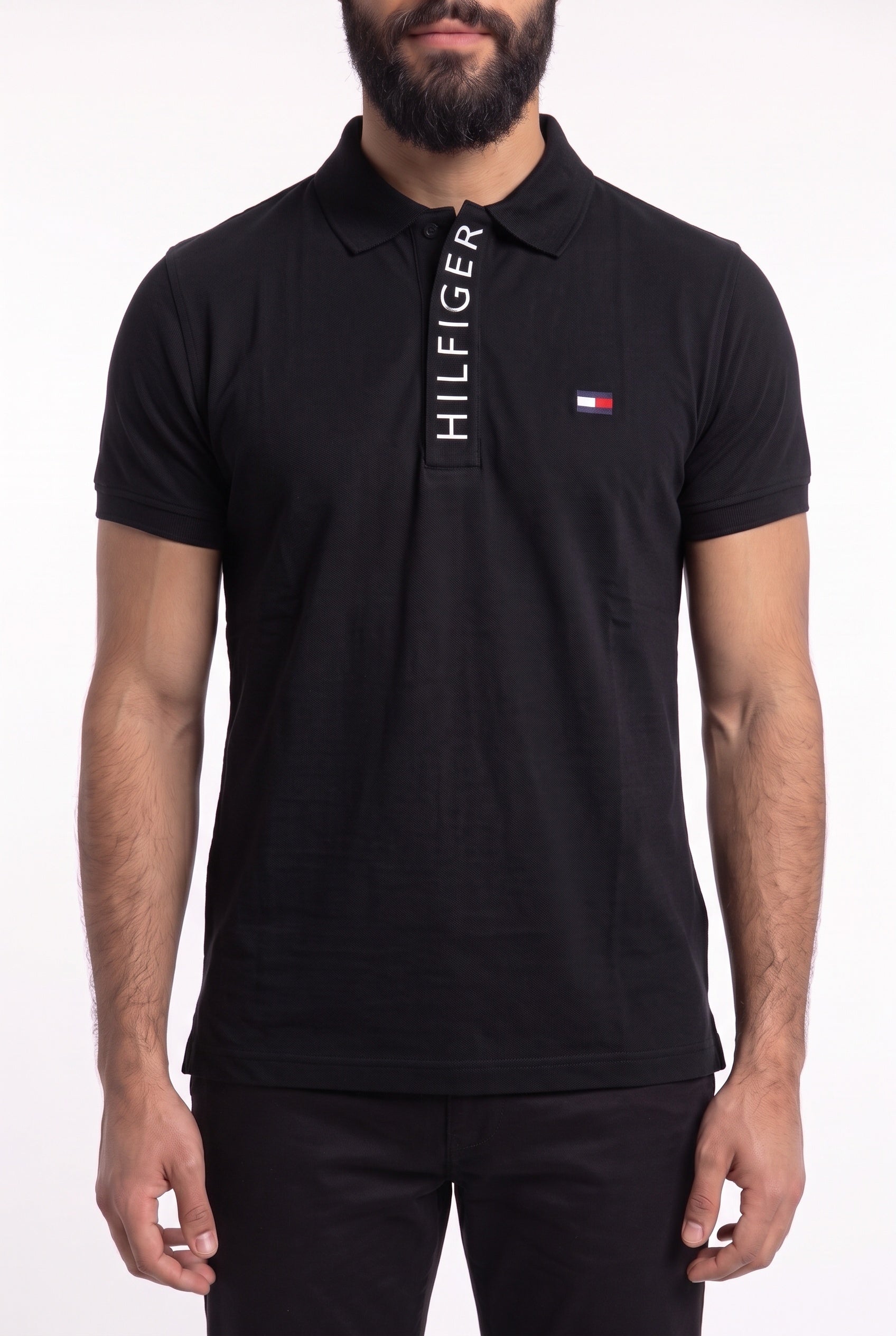 Combo 03 Camisas Gola Polo TH Statement Line