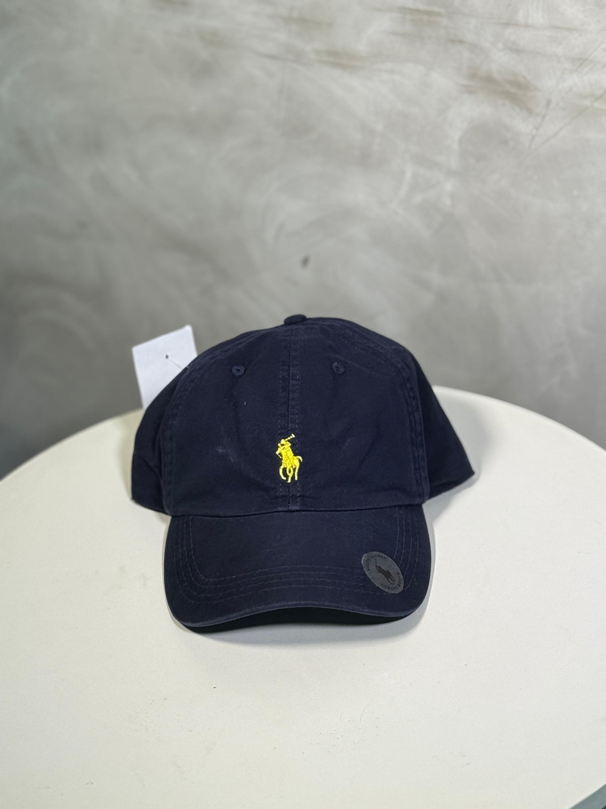 Boné Polo RL Classic - Azul Marinho Small Pony Amarelo