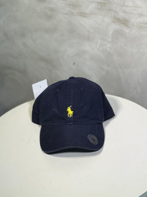 Boné Polo RL Classic - Azul Marinho Small Pony Amarelo