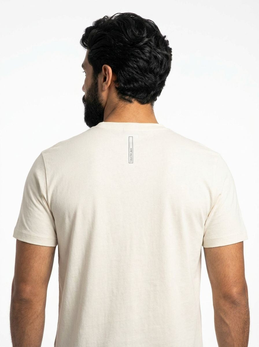 Camiseta CK Legacy Icon - Off White