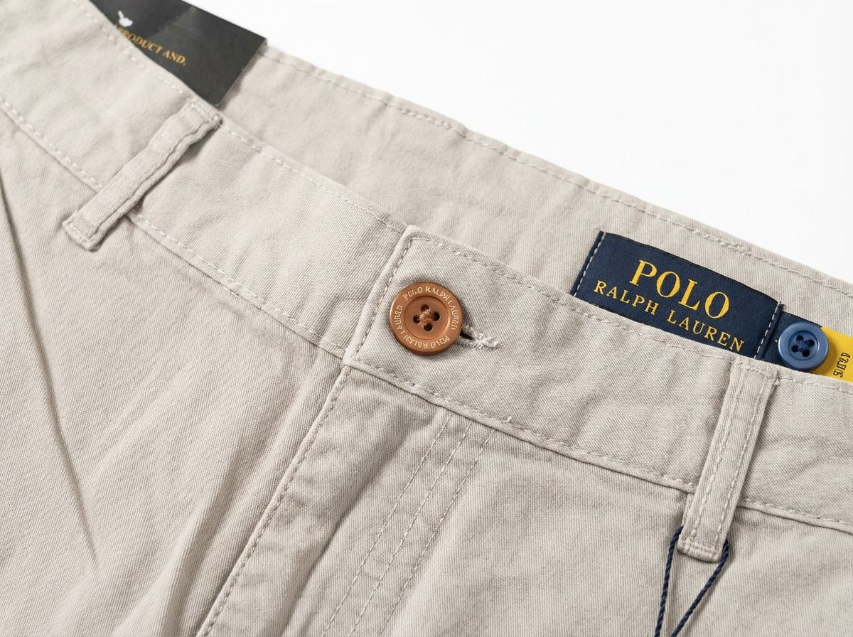 Calça Sarja RL - Creme