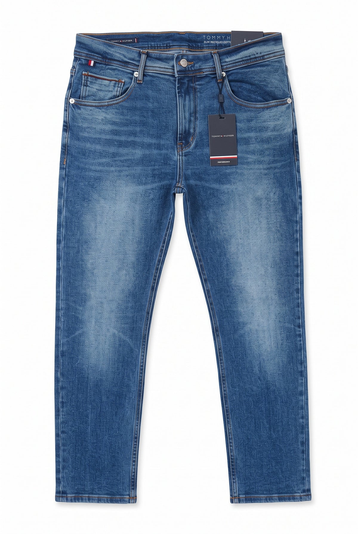 Calça Jeans TH - Niagara Blue Whiskers Wash