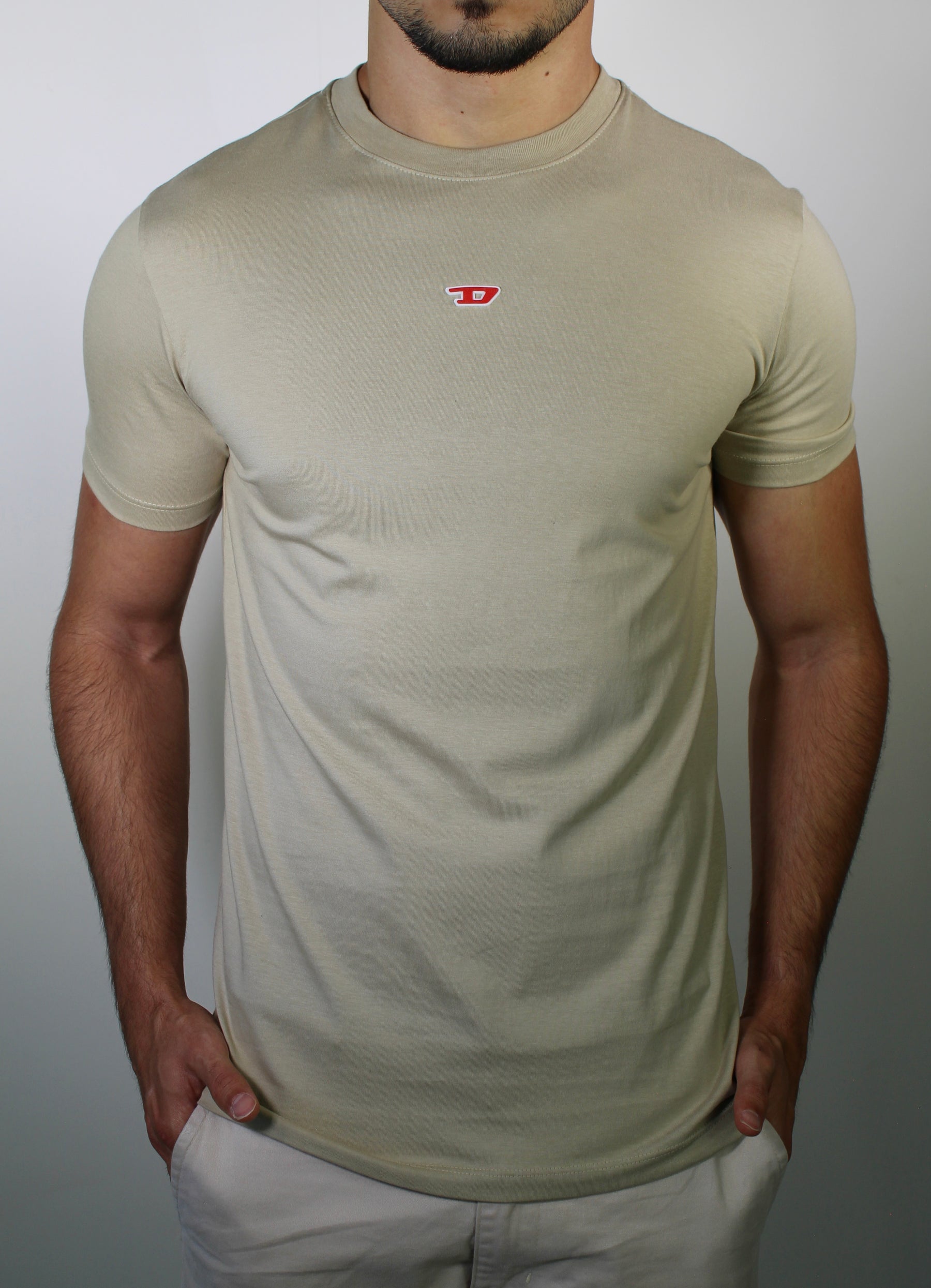 Camiseta DSL Essential Logo - Cáqui