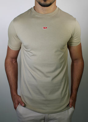Camiseta DSL Essential Logo - Cáqui