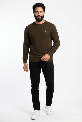 Camisa Long Sleeve TH Amalfi Core - Marrom