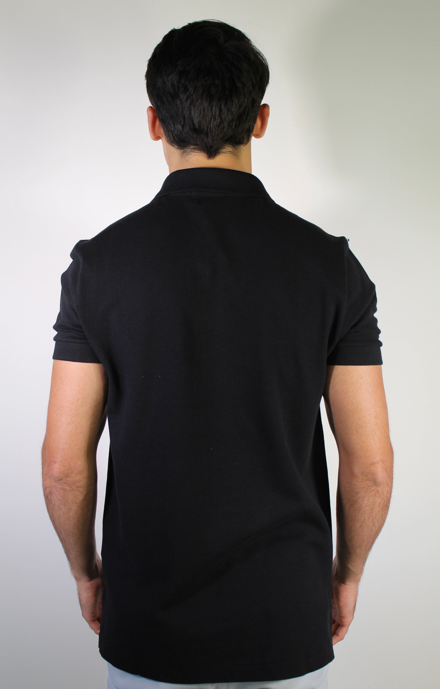 Camisa Gola Polo RL - Preta Small Pony Colorido