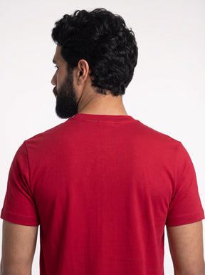 Camiseta DSL Outline Stitch Logo - Vermelha