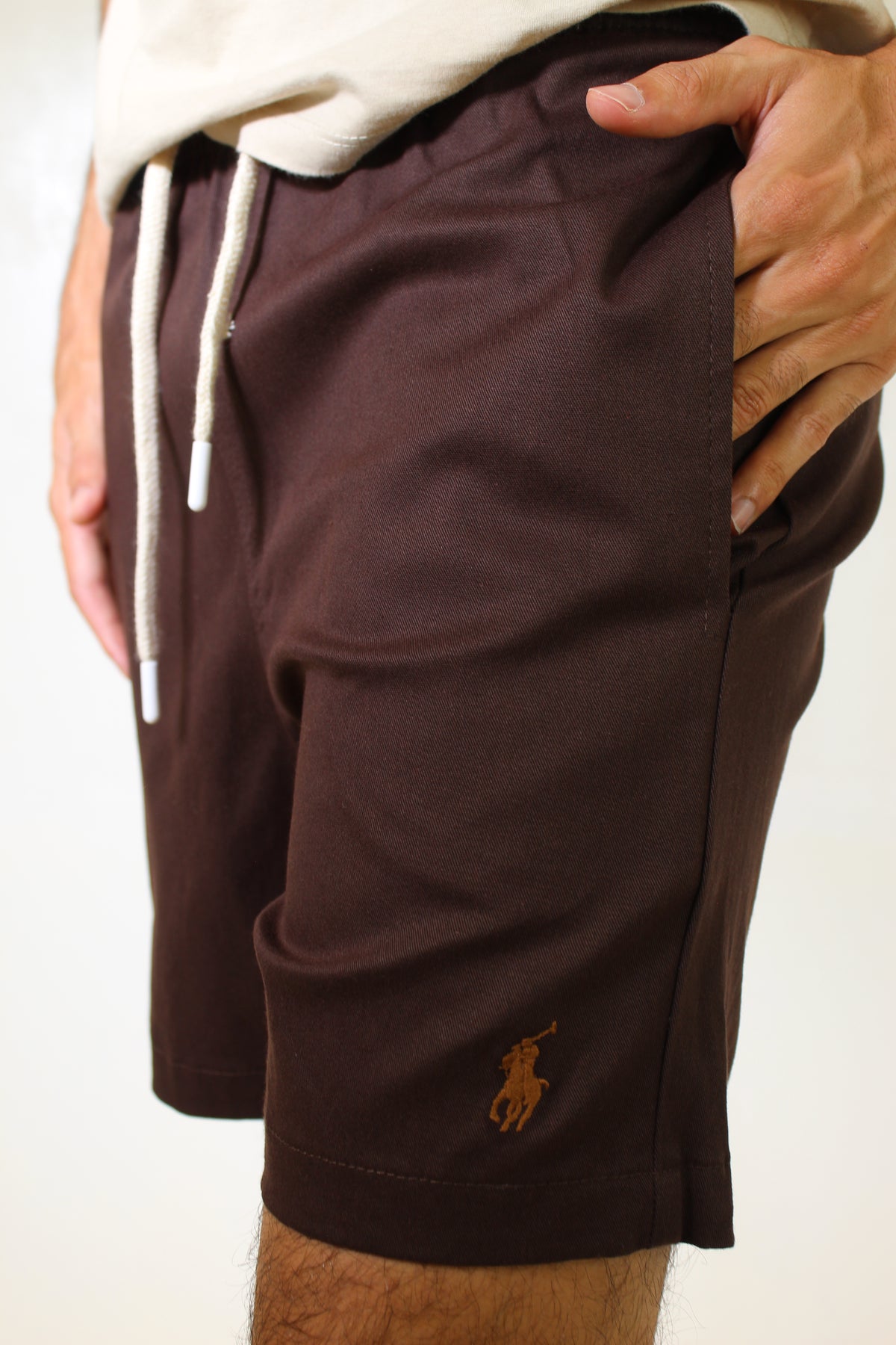 Short Sarja RL Resort - Marrom