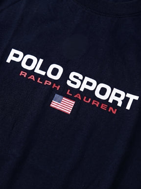 Camiseta RL Polo Sport USA Flag - Azul Marinho