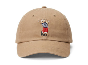 Boné Polo RL Golf Bear - Caramelo