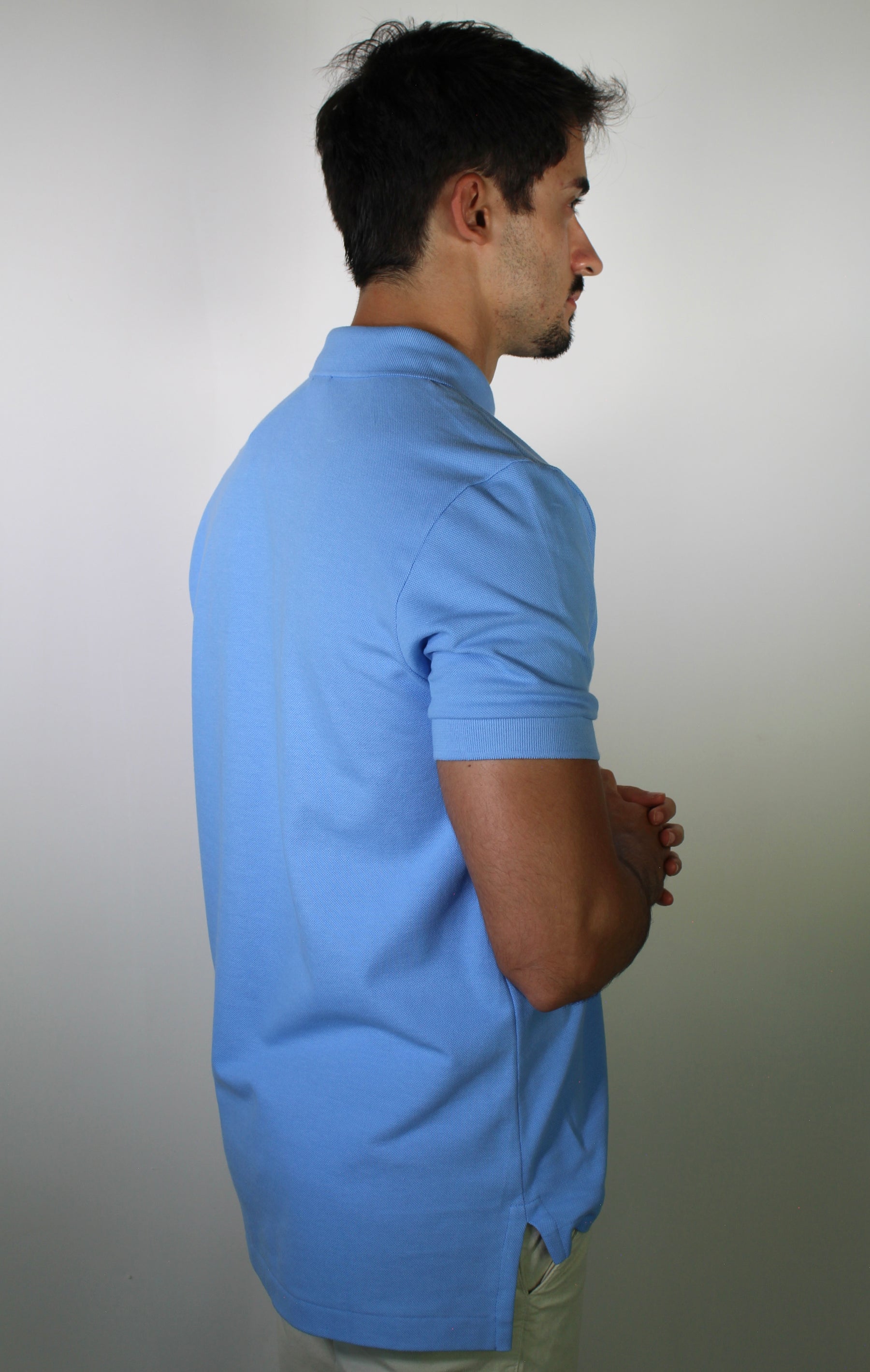 Camisa Gola Polo RL - Azul Celeste Small Pony Colorido