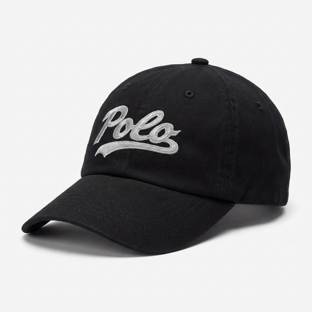Boné Polo RL Vintage Logo - Preto