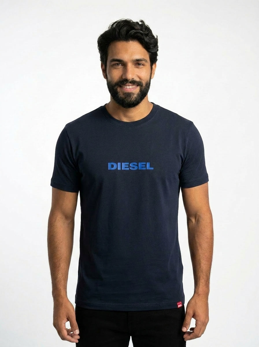 Camiseta DSL Bold Central Logo - Azul Marinho