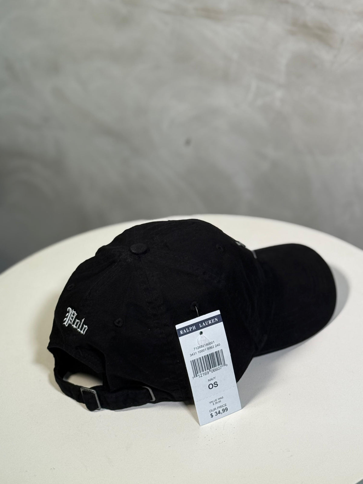 Boné Polo RL Wings 67 - Preto