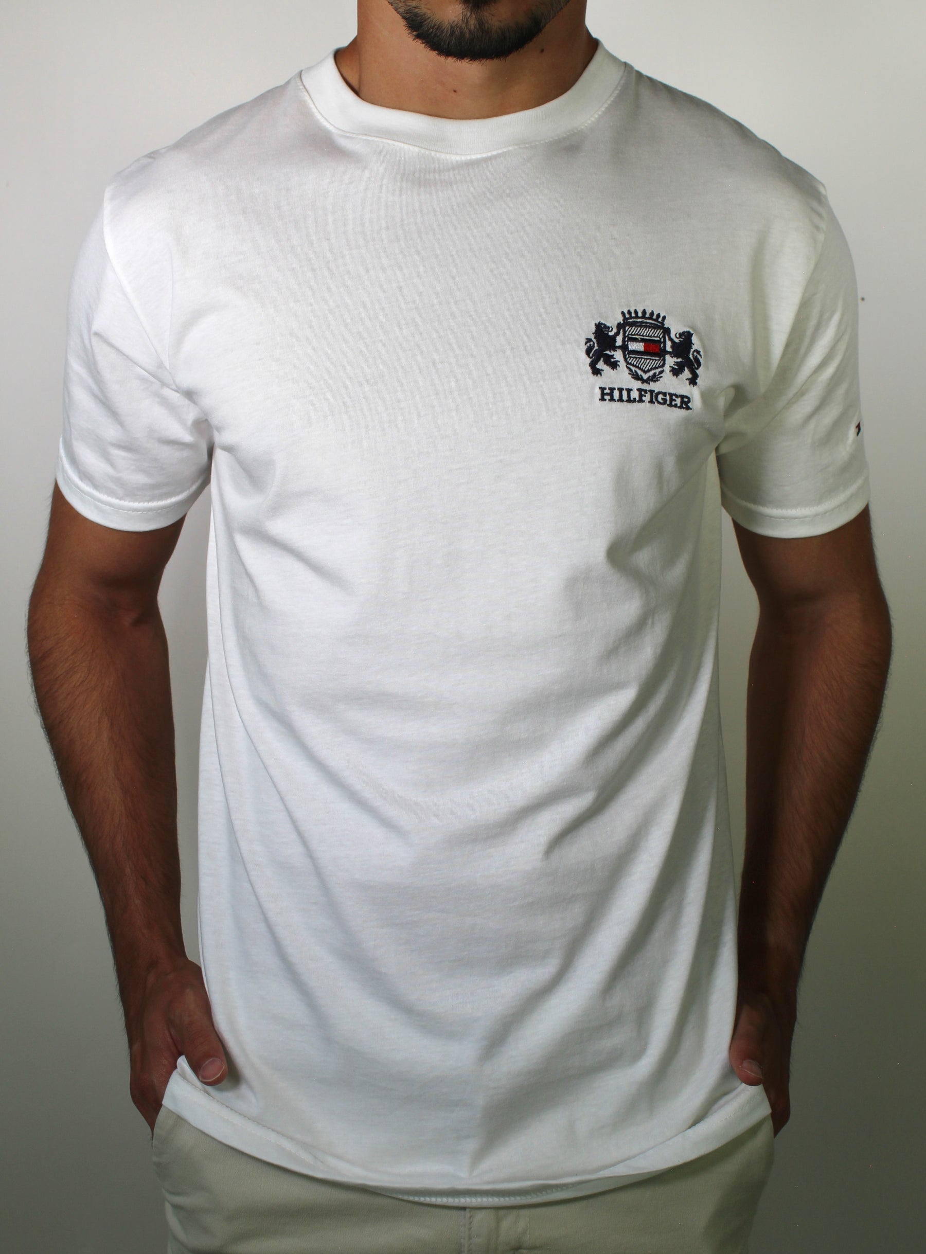 Camiseta TH Coat of Arms - Off White