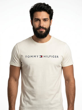 Camiseta TH Urban Line Statement - Off White