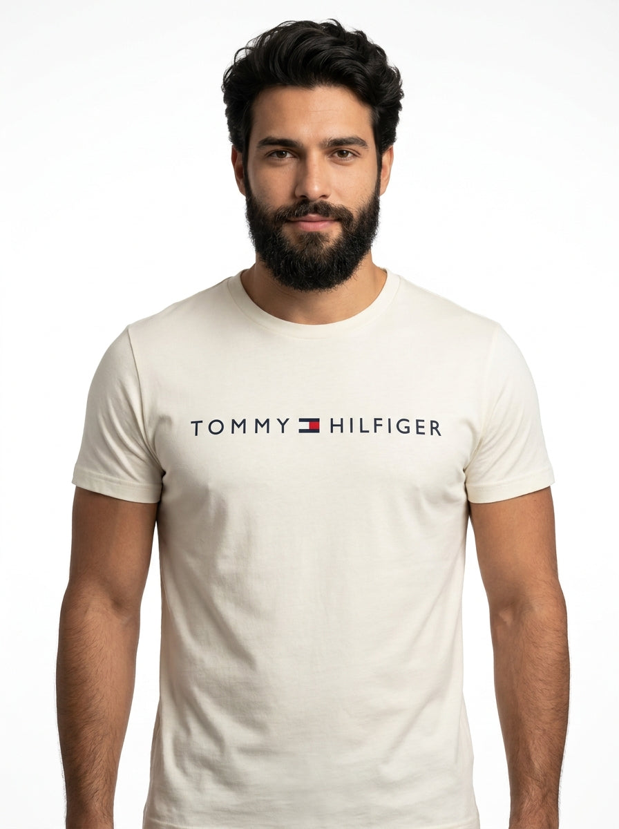 Camiseta TH Urban Line Statement - Off White