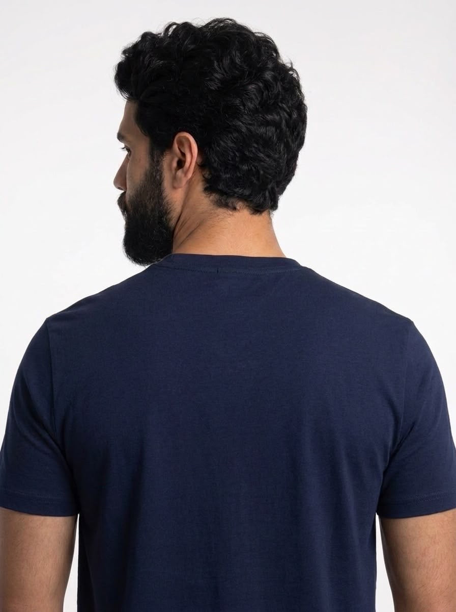 Camiseta LCT Monochrome Croc - Azul Marinho