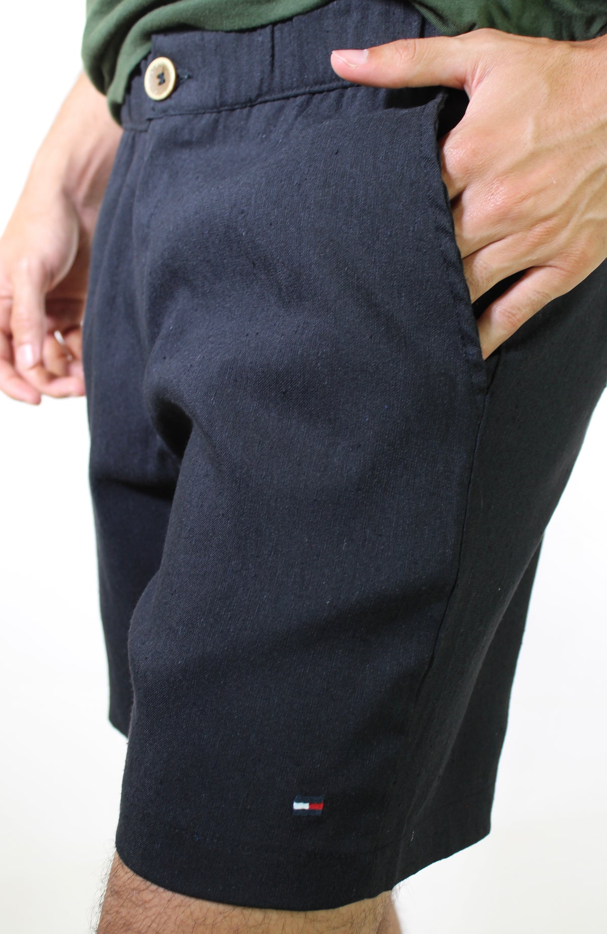 Bermuda em Linho TH - Preta