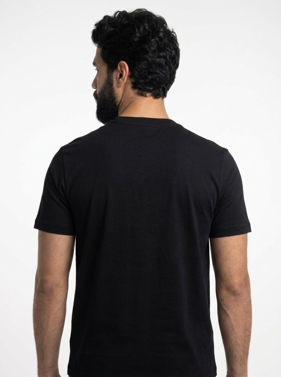 Camiseta LCT Monochrome Croc - Preta
