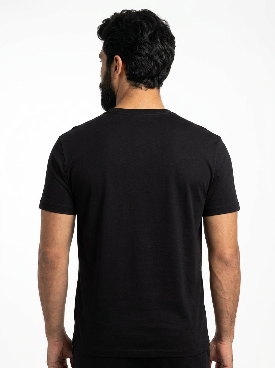 Camiseta RL Iconic Bear Polo Club - Preta