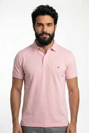 Camisa Gola Polo TH Masculina Coupe Sur Ivy - Rosa