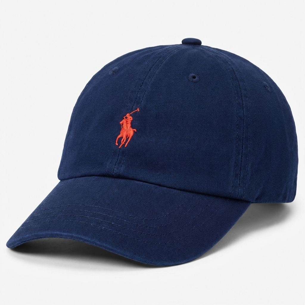 Boné Polo RL Classic - Azul Marinho Small Pony Vermelho