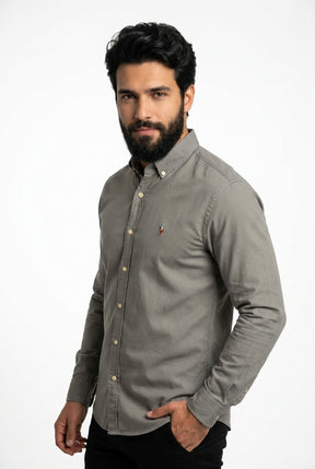 Camisa Social RL Lisa Manga Longa - Verde Oliva