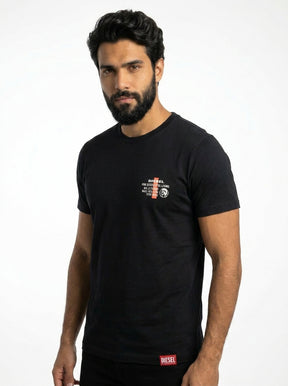 Camiseta DSL Factory Label - Preta
