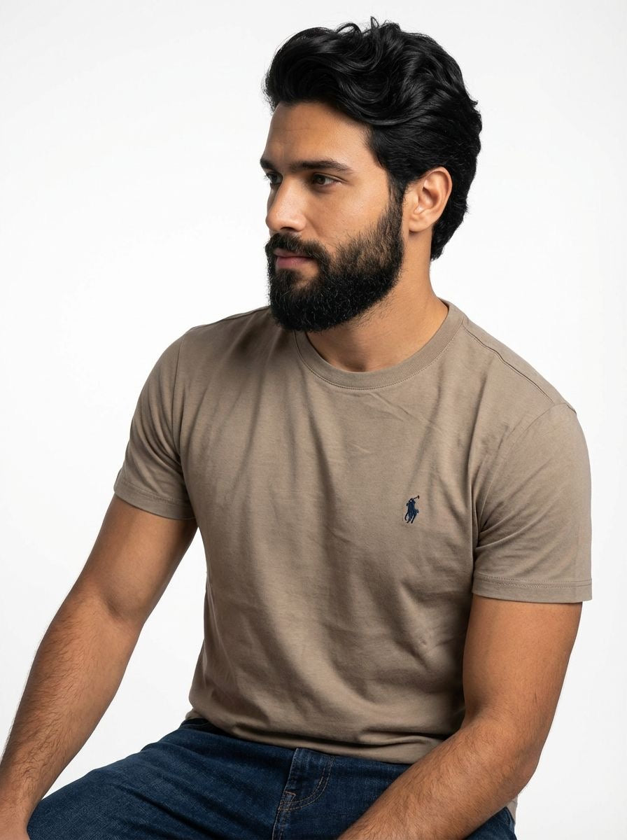 Camiseta RL Icon Classic - Marrom