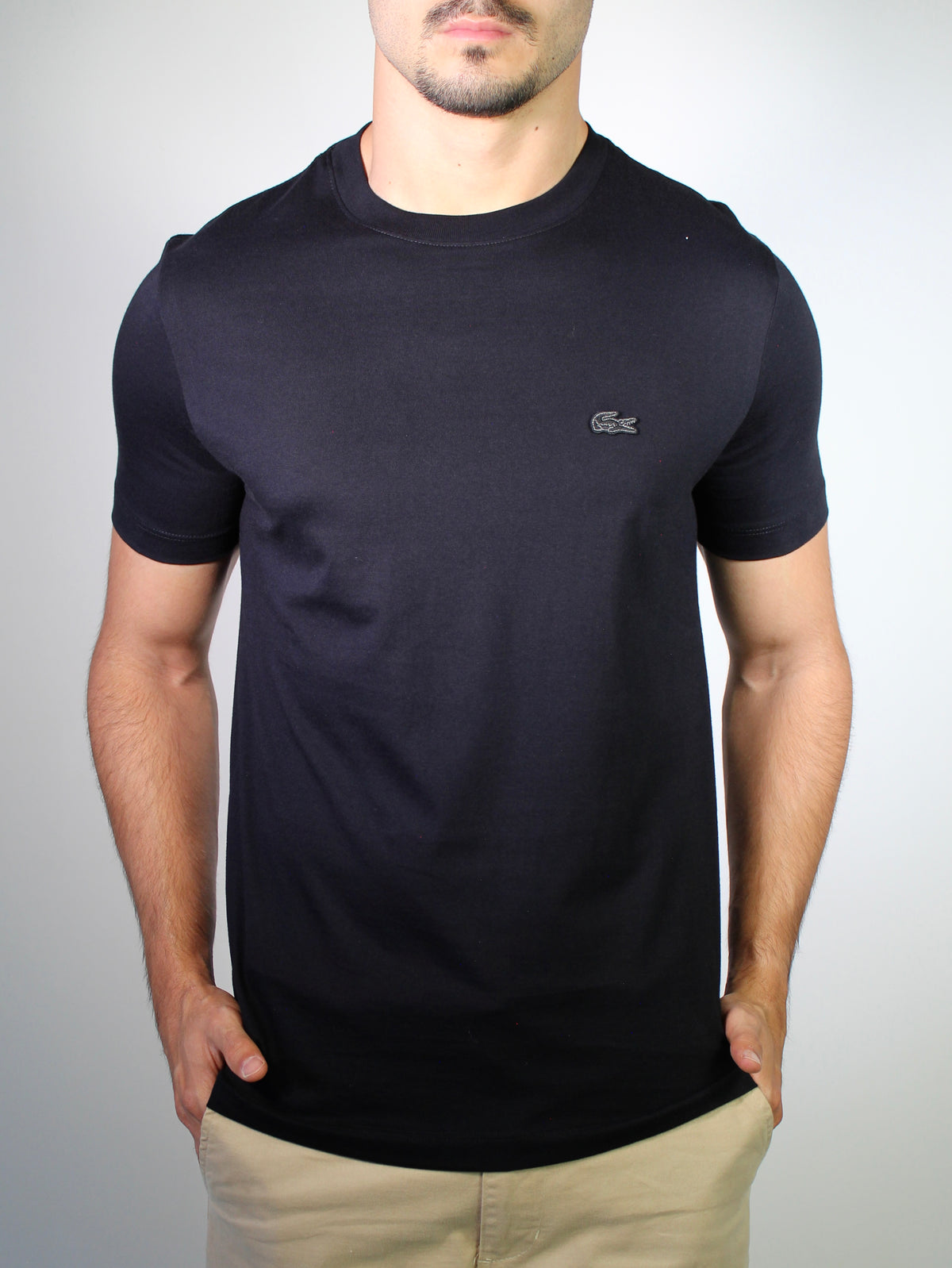 Camiseta LCT Monochrome Croc - Preta