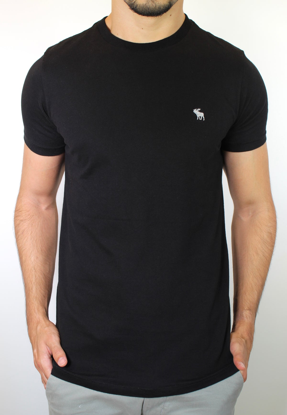 Camiseta Abercrombie Icon - Preta