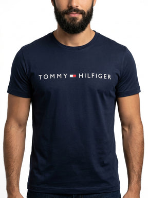 Camiseta TH Urban Line Statement - Azul Marinho