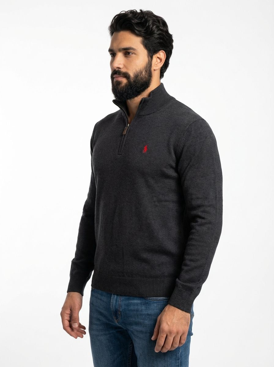 Suéter RL Timeless Knit - Grafite