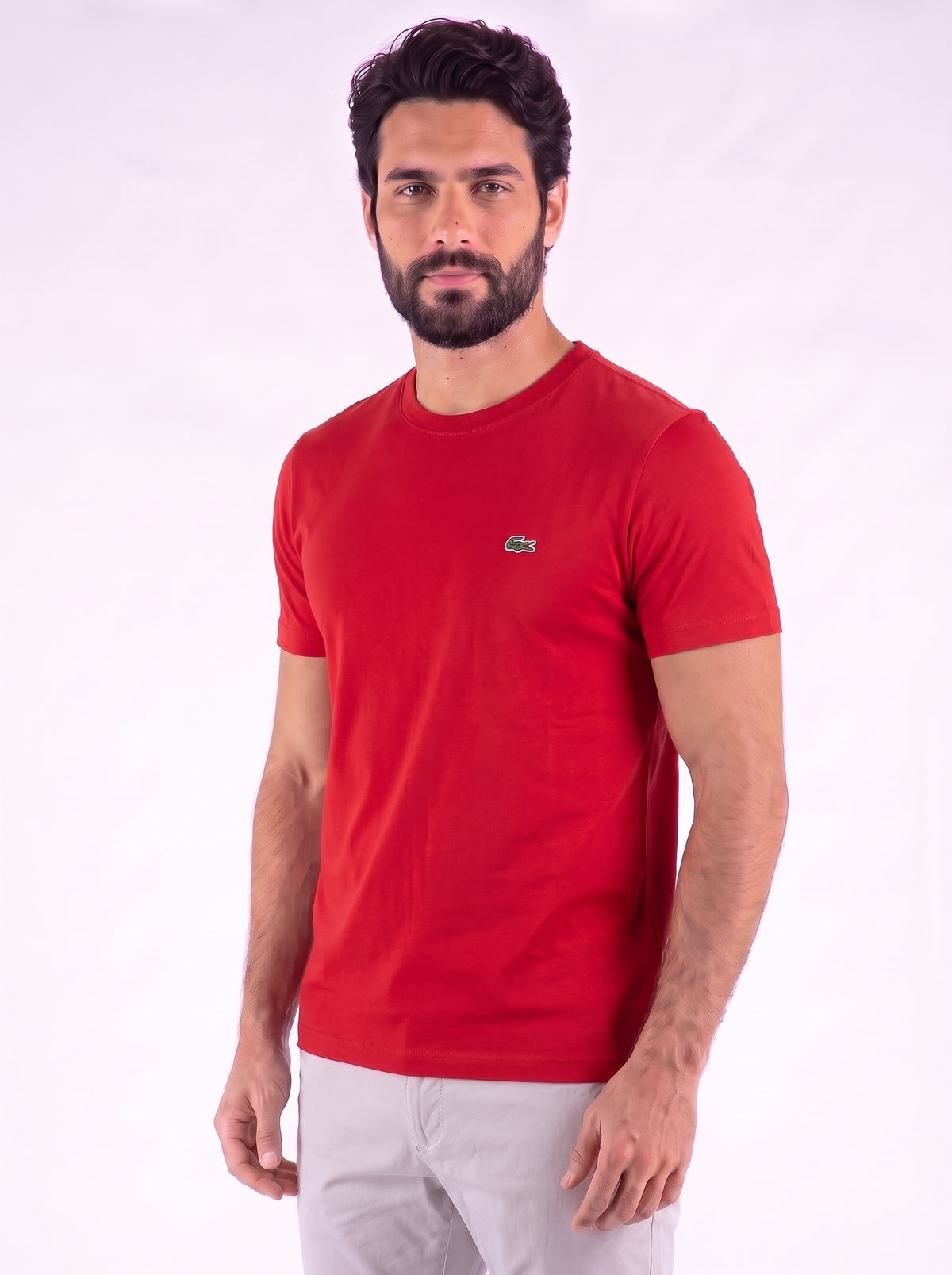Camiseta Algodão Pima LCT - Vermelha