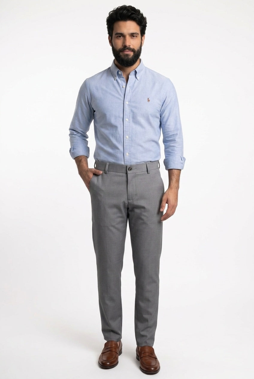 Calça Alfaiataria Nobre Men - Cinza