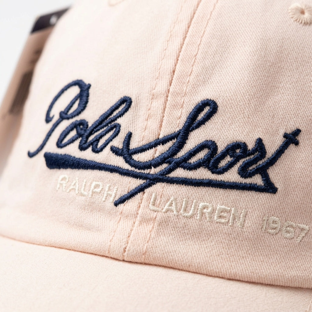 Boné RL Polo Sport Signature - Soft Pink