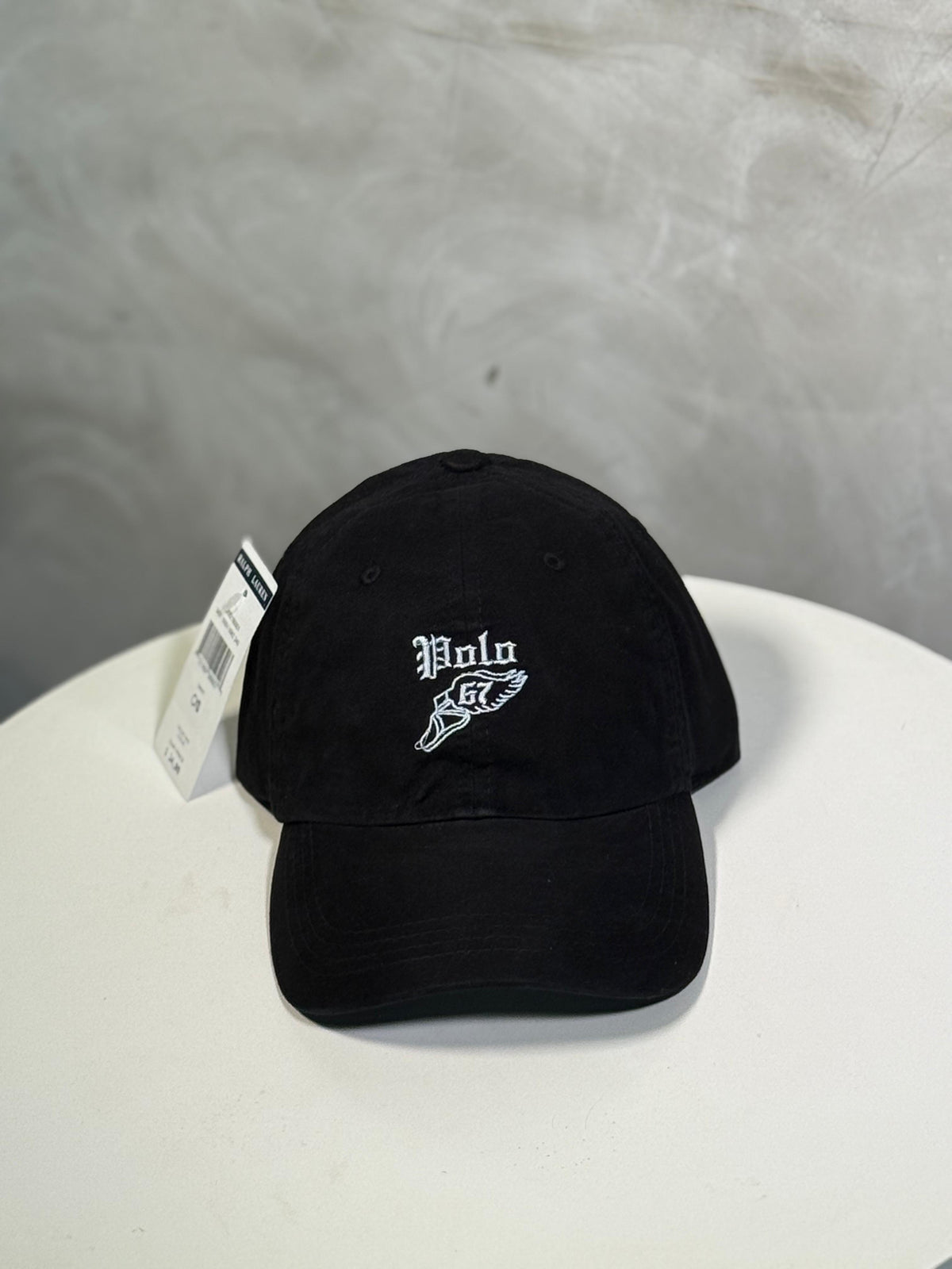 Boné Polo RL Wings 67 - Preto