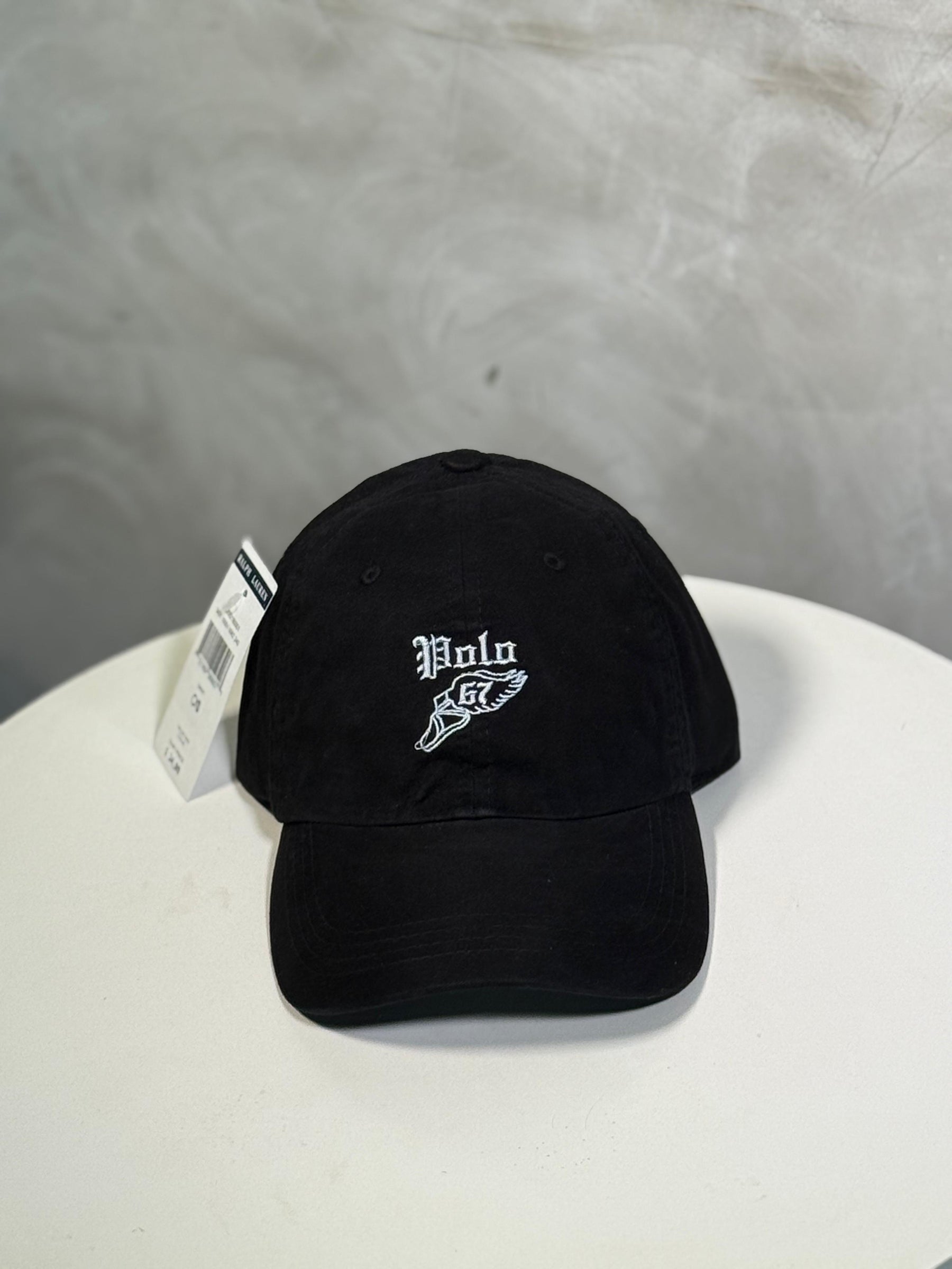 Boné Polo RL Wings 67 - Preto