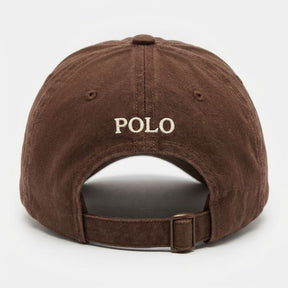 Boné Polo RL Classic - Café Small Pony Bege